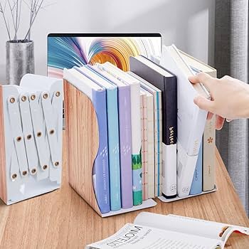 Amazon.co.jp: 本立て 仕切り ブックスタンド 伸縮自在 デスク